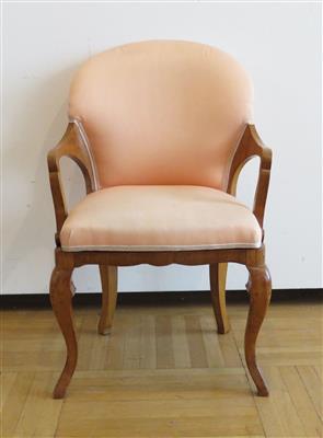 Biedermeier Fauteuil, um 1840/45 - Klenoty, umění a starožitnosti