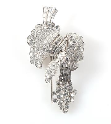 Brillant Diamant Brosche - Jewellery, antiques and art