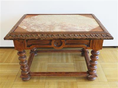 Rechteckiger provinzieller Tisch, 18. Jahrhundert und später - Gioielli, arte e antiquariato