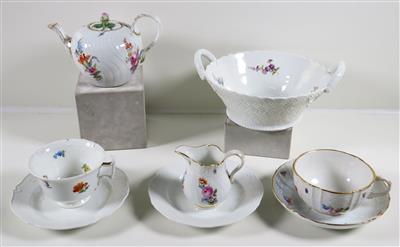 Konvolut Serviceteile, Meissen, um 1900/20. Jahrhundert - Jewellery, antiques and art