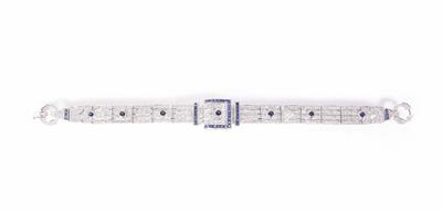 Brillant-Diamant-Armkette zus. ca. 2,00 ct - Klenoty, umění a starožitnosti