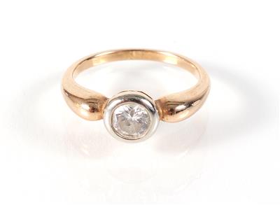 Solitärring ca. 0,50 ct - Jewellery, antiques and art
