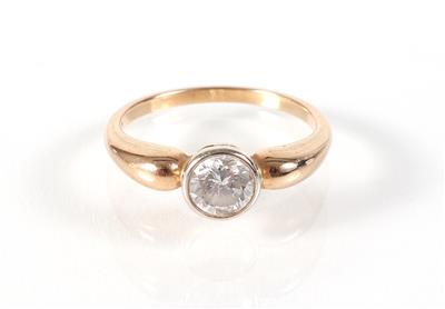 Solitärring ca. 0,70 ct - Jewellery, antiques and art