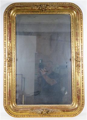 Spät-Biedermeier-Wandspiegel,2. Hälfte 19. Jahrhundert - Schmuck, Kunst & Antiquitäten