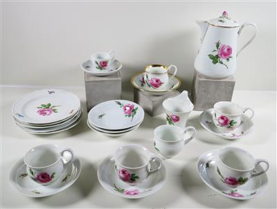 Konvolut Kaffee/Mokkaserviceteile, Meissen, 1860-1934 - Jewellery, Works of Art and art