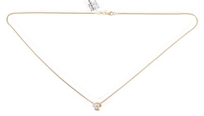 Brillantcollier ca. 0,25 ct - Klenoty, umění a starožitnosti