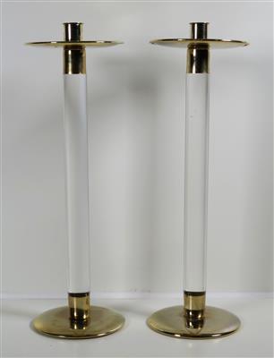 Paar Kerzenständer, 20. Jahrhundert - Jewellery, Works of Art and art
