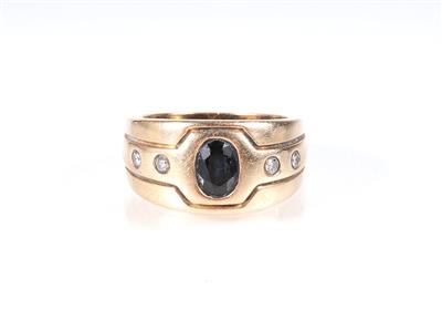 Brillant Saphir Ring - Gioielli, arte e antiquariato