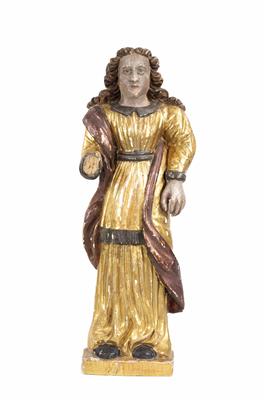 Weibliche Heilige, Alpenländisch, 17./18. Jahrhundert - Jewellery, antiques and art