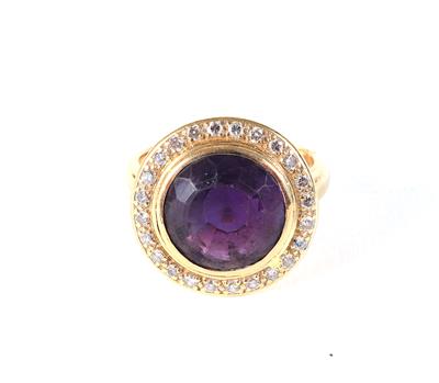 Brillantdamenring zus. ca. 0,40 ct - Jewellery, antiques and art