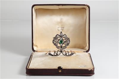 Altschliffdiadem zus. ca. 7,20 ct - Jewellery, antiques and art