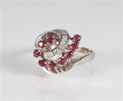 Diamantring zus. ca. 0,10 ct - Gioielli, arte e antiquariato