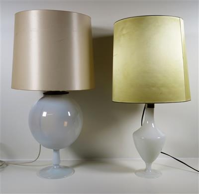 Zwei Tischlampen, 20. Jahrhundert - Klenoty, umění a starožitnosti