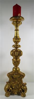 Großer Kerzenleuchter im Barockstil, 19. Jahrhundert - Schmuck, Kunst & Antiquitäten