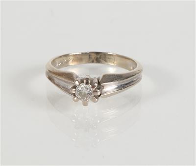 Solitärring 0,25 ct - Jewellery, antiques and art