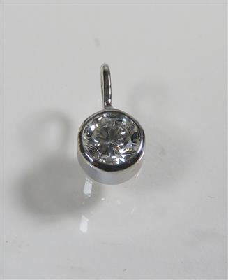 Brillantanhänger ca. 0,50 ct - Gioielli, arte e antiquariato