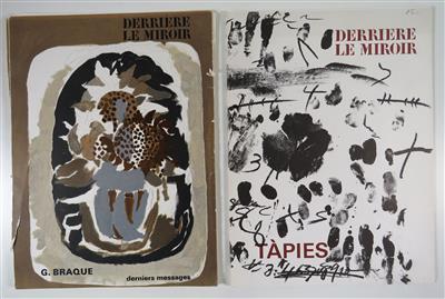 Zwei unvollständige Ausgabe der Kunstmagazine Derriere le miroir - Jewellery, antiques and art