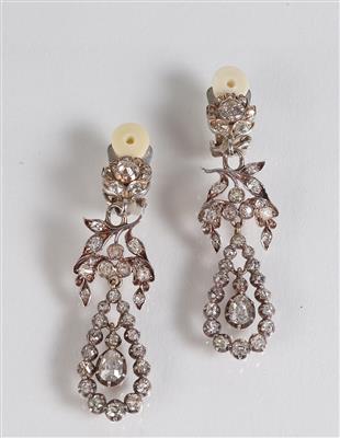 Diamantohrclips - Jewellery, antiques and art