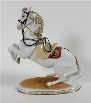 Levade ohne Reiter - Spanische Reitschule, - Jewellery, antiques and art