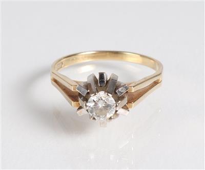 Solitärring 0,31 ct - Schmuck, Kunst & Antiquitäten