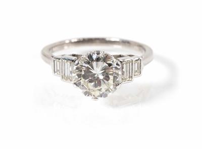 Brillant Diamantdamenring zus. ca. 2,45 ct - Jewellery, antiques and art