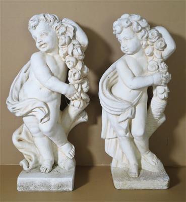 Paar Gartenfiguren, 20. Jahrhundert - Gioielli, arte e antiquariato