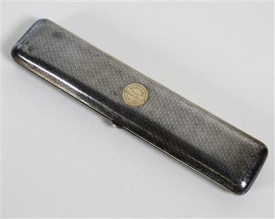 Ehrenpreis-Etui zum Steeplechase-Rennen 1875, Wien - Klenoty, umění a starožitnosti