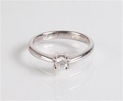 Solitärring 0,23 ct - Klenoty, umění a starožitnosti