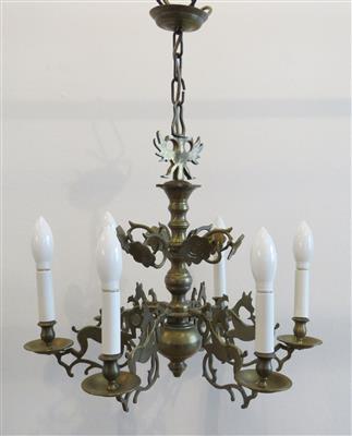 Deckenluster, sogenannter "Polenluster", 19. /20. Jahrhundert - Jewellery, antiques and art