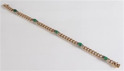 Diamantarmkette zus. ca. 0,30 ct - Jewellery, antiques and art