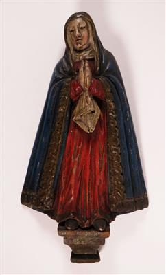 Betende Hl. Gottesmutter Maria, Österreichisch, 19. Jahrhundert - Schmuck, Kunst & Antiquitäten