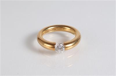 Niessing Brillant Solitärring ca. 0,50 ct - Jewellery, antiques and art