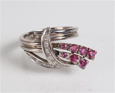 Diamantdamenring - Jewellery, antiques and art