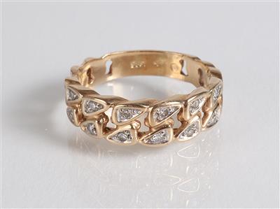 Diamantdamenring - Jewellery, antiques and art