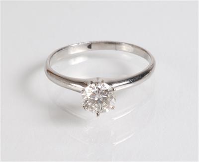 Solitärring ca. 0,60 ct - Jewellery, antiques and art