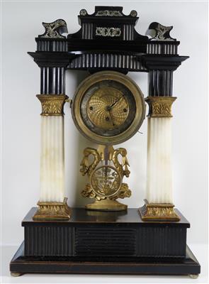 Biedermeier-Portaluhr, Österreich um 1850 - Gioielli, arte e antiquariato