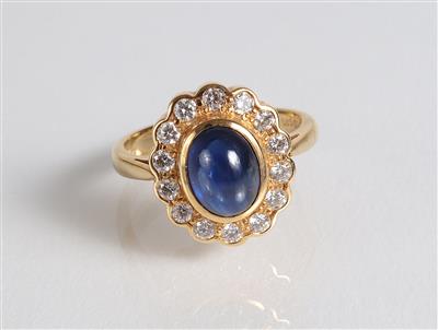 Brillantdamenring zus. ca. 0,70 ct - Jewellery, antiques and art