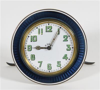 Doxa Watch, 8 Days, Tisch-Reiseuhr, 1920/30 - Klenoty, umění a starožitnosti