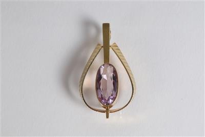 Amethystanhänger - Schmuck, Kunst & Antiquitäten