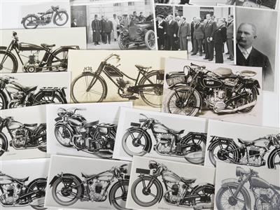 Konvolut Puch Motorrad-Fotografien - Klenoty, umění a starožitnosti