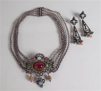 Damen Trachten Schmuckgarnitur - Jewellery, antiques and art