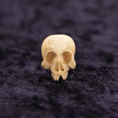 Totenkopf, vermutlich 18. Jahrhundert - Schmuck, Kunst & Antiquitäten