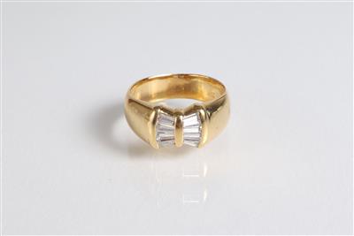 Diamantdamenring - Jewellery, antiques and art