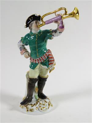Trompeter aus der "Galanten Kapelle", - Gioielli, arte e antiquariato