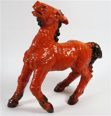 Pferd, Gmundner Keramik, 1923-32 - Schmuck, Kunst & Antiquitäten