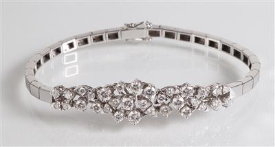 Brillant Armband zus. ca. 1,70 ct - Gioielli, arte e antiquariato