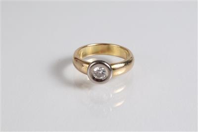 Solitärring ca. 0,30 ct - Jewellery, Works of Art and art