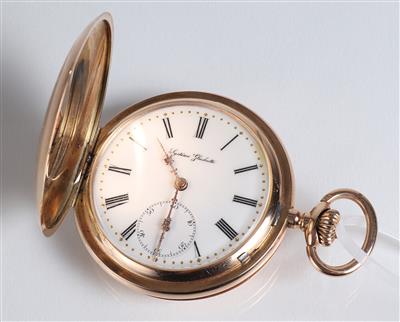 Herrentaschenuhr "Ancre Ligne Droite" System Glashütte - Gioielli, arte e antiquariato