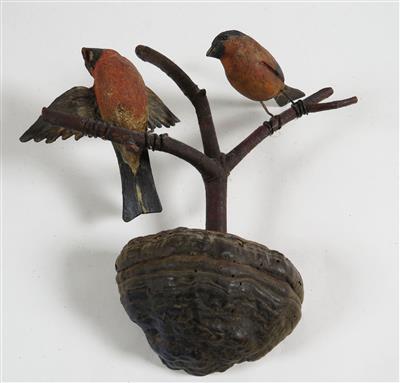 Paar Singvögel, in Viechtauer Art - Gioielli, arte e antiquariato
