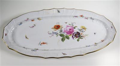 Fischplatte, Meissen, 1860-1924 - Klenoty, umění a starožitnosti